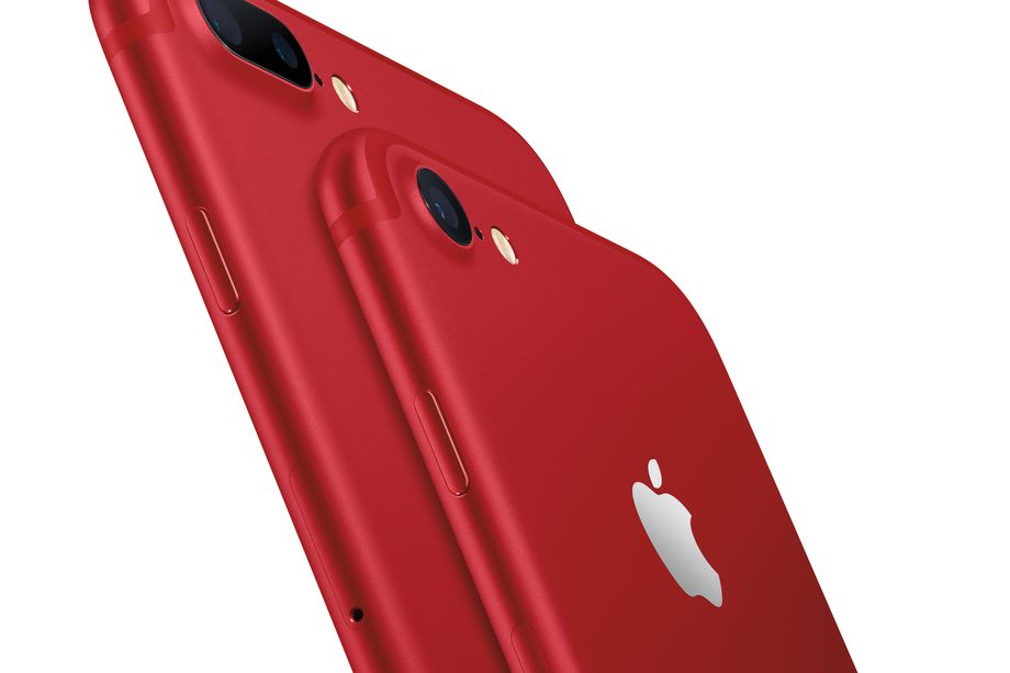 شركة Apple تطلق هاتف iPhone 7   باللون الأحمر