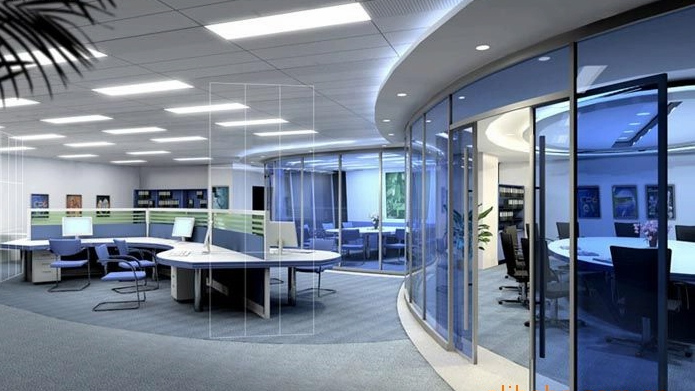 ما هي معايير تصميم الإضاءة في المباني الإدارية